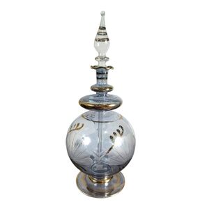 Vintage Egyptian Style Glass Perfume Bottle